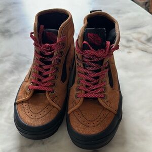 Vans Brown and Black Kids Rain & Snow Boots